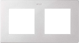 [2400620-033] GENERIC SIMON 24 double plate aluminium