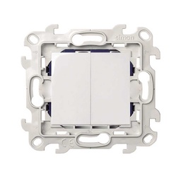 [2410398-030] GENERIC SIMON 24 white double switch mechanism