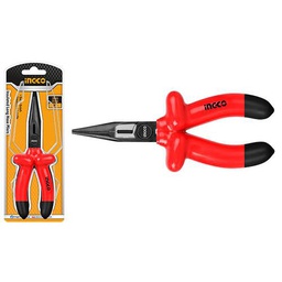 INGCO PINCE A LONG NEZ ISOLEE 1000V 200MM(8'')  [HILNP01200]