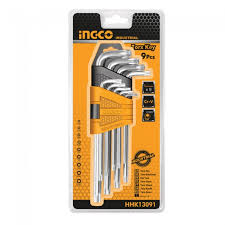 INGCO CLESTORX  SET DE 9 PIECES T10-T50  [HHK13091]