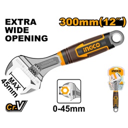 [HADW131128] INGCO CLE A MOLETTE  POIGNEE SOUPLE 300MM [HADW131128]