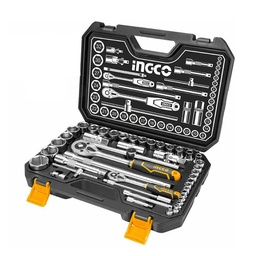 INGCO SET DE DOUILLES  1/4 ET 1/2  44PIECES  [HKTS42441]